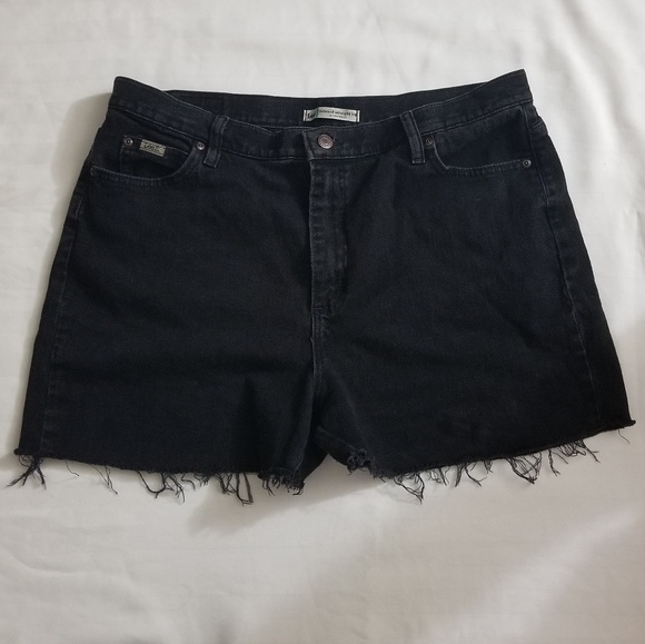 Lee Pants - Lee black denim shorts